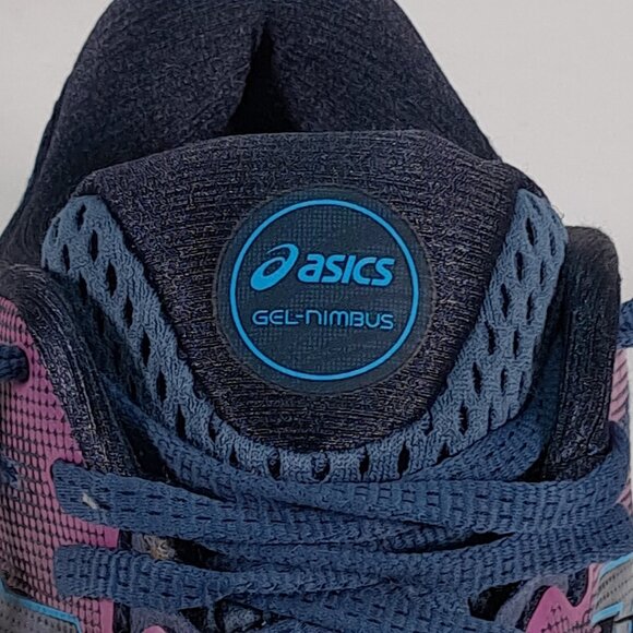 ASICS Gel-Nimbus 23 Athletic Sneakers Women 9 WIDE Blue Purple Running 1012A884 - Picture 14 of 15
